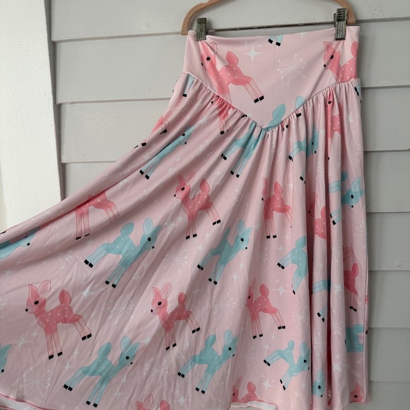 Fun Christmas retro skirt - Picture 2 of 2